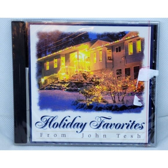 John Tesh Holiday Favorites Christmas Music CD | Relaxing Piano Holiday Cheer - Picture 2 of 7